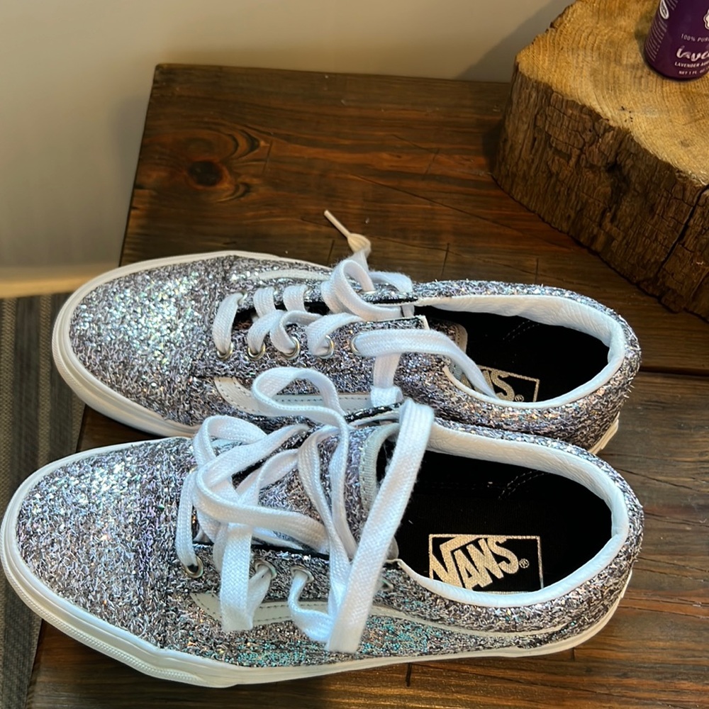 Vans-Custom-worn once-like new 7.5